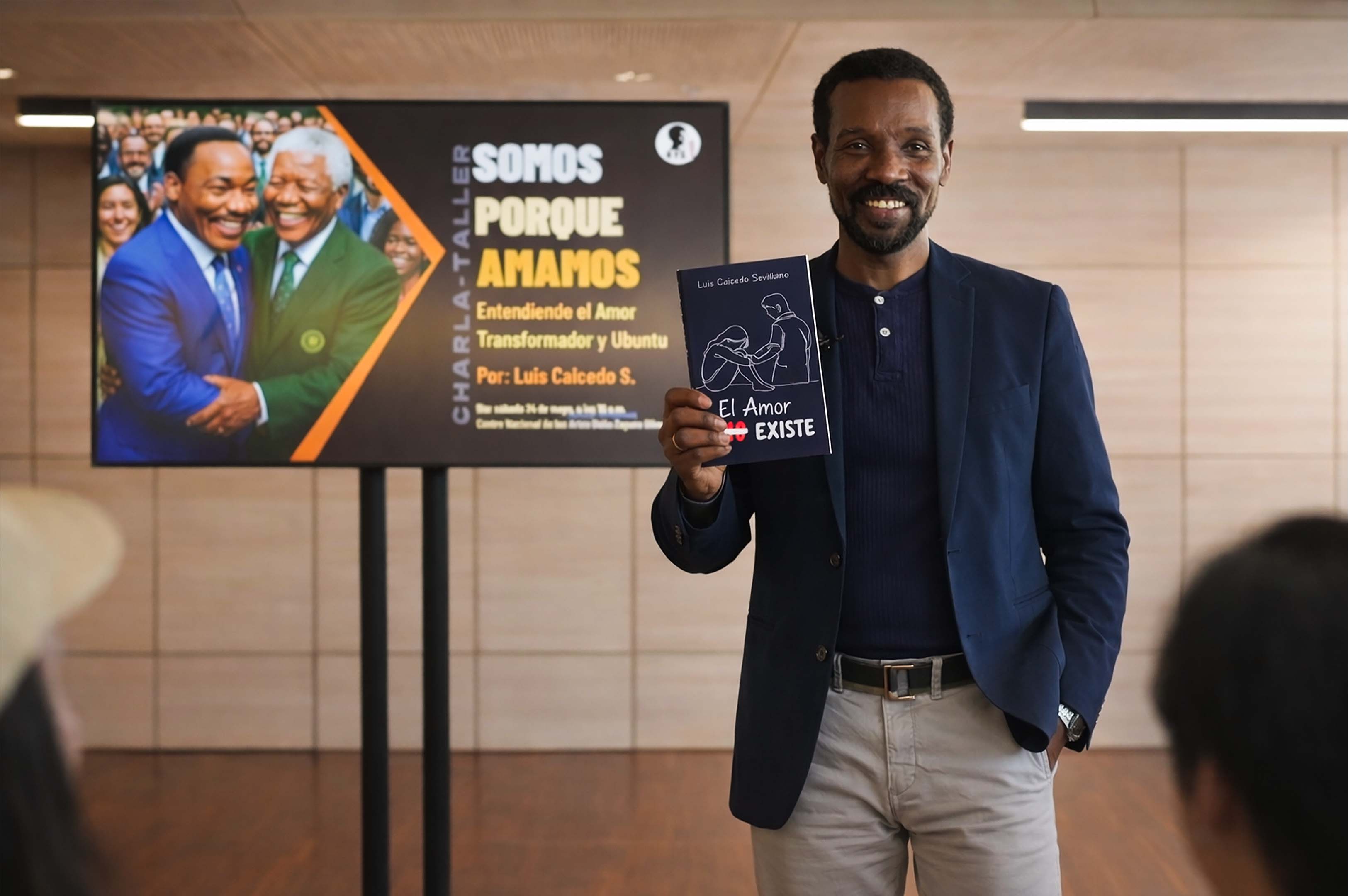Luis Caicedo Sevillano, coach y conferencista de Bogotá, autor del libro El Amor Existe